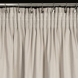 Zasłona gotowa na taśmie MOLLY 140x270 Eurofirany beżowy