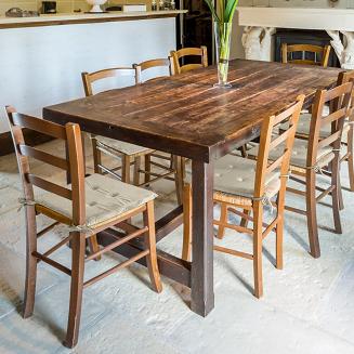 Poduszka na krzesło GAJA 40x40x3 Eurofirany kremowy