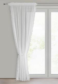 Firana gotowa na taśmie AGNESS 140x270 Eurofirany biały