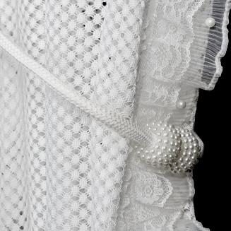 Firana gotowa na taśmie AGNESS 140x270 Eurofirany biały