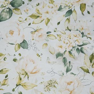 Pościel bawełniana SONIA 200x220 Eurofirany biały