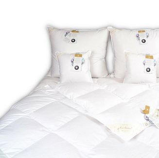 Kołdra puchowa LETNIA 180x200 PREMIUM biała 100% puch