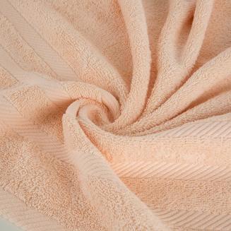 Ręcznik bawełniany MILO 30x50 Eurofirany jasnopomarańczowy