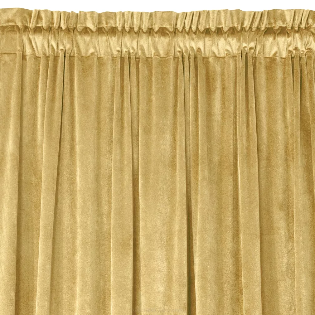 Zasłona gotowa na taśmie PIERRE 140x300 Pierre Cardin Eurofirany musztardowy