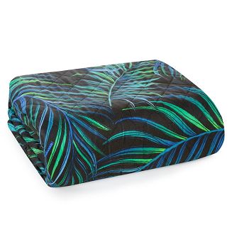 Narzuta dekoracyjna PALMS 170x210 czarny