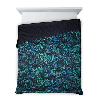 Narzuta dekoracyjna PALMS 170x210 czarny