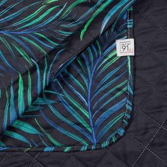 Narzuta dekoracyjna PALMS 170x210 czarny