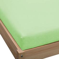 Prześcieradło jersey z gumką 120x200 seledynowy