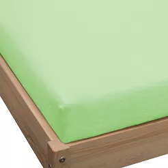 Prześcieradło jersey z gumką 120x200 seledynowy