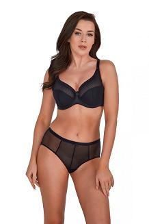 Biustonosz GAIA Semi-soft Sonia 1058 półusztywniany czarny