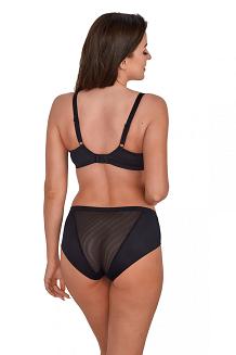 Biustonosz GAIA Semi-soft Sonia 1058 półusztywniany czarny