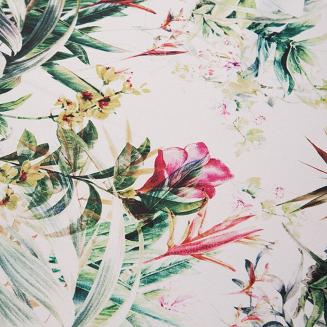 Obrus dekoracyjny GARDEN 85x85 Eurofirany biały