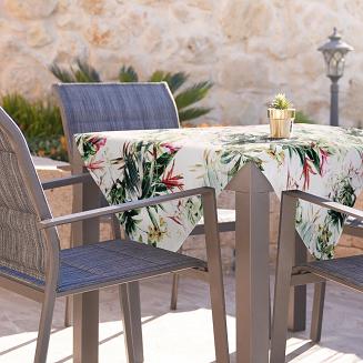 Obrus dekoracyjny GARDEN 85x85 Eurofirany biały