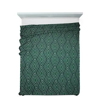 Koc narzuta GEO Design91 zielony