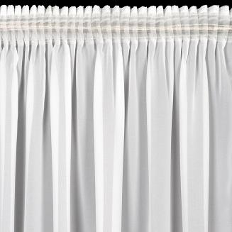 Firana gotowa na taśmie DEBRA 300x270 Eurofirany biały