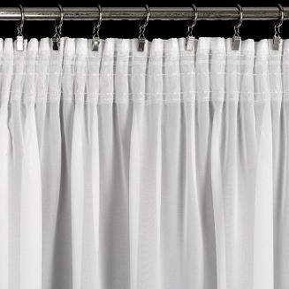 Firana gotowa na taśmie DEBRA 300x270 Eurofirany biały