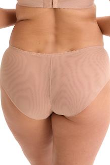 Figi damskie bikini z koronką Emanuela 038 beżowe