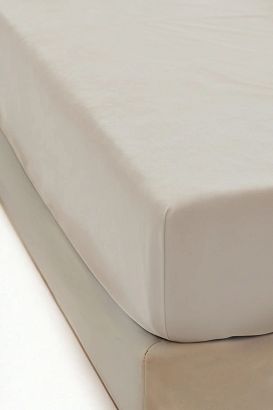 Prześcieradło polarowe z gumką MIŚ Fluffy 90x200 mikrofibra beżowe