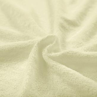 Pościel frotte 160x200 Darymex jednokolorowa kremowa