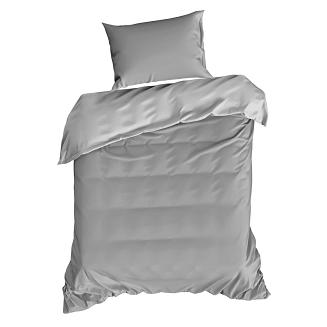 Pościel satynowa POS 160x200 Eurofirany jasnoszary