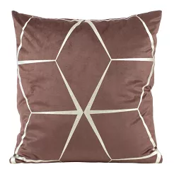 Poszewka dekoracyjna BLINK 45x45 Eurofirany pudrowy/srebrny