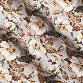 Zasłona gotowa na przelotkach SIMONA 140x250 Eurofirany beżowy