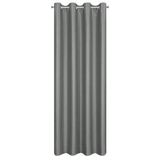 Zasłona gotowa na przelotkach SELINA 140x250 Eurofirany stalowy