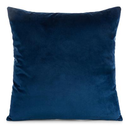 Poszewka dekoracyjna GAJA1 45x45 Eurofirany granatowa welwetowa klasyka