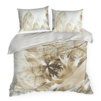 Pościel satynowa NOAH 220x200 Eva Minge Eurofirany srebrny