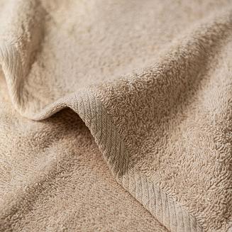 Ręcznik bawełniany gładki HARRY 30x50 jasnobeżowy