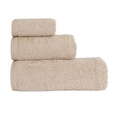 Ręcznik bawełniany gładki HARRY 30x50 jasnobeżowy