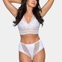 Figi damskie modelujące z wysokim stanem Babell kod 181 białe