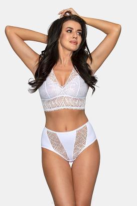 Figi damskie modelujące z wysokim stanem Babell kod 181 białe