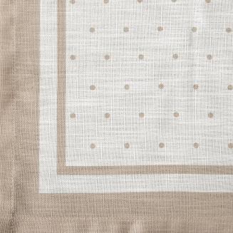 Obrus dekoracyjny SUMMER15 90x90 Eurofirany naturalny