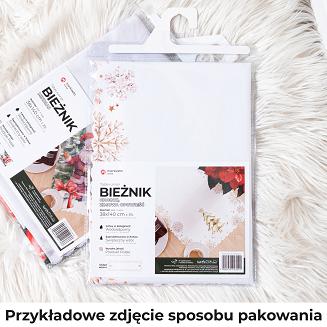 ZIMOWE MIASTECZKO Bieżnik NINA WODOODPORNA 38x160cm kolor 009 wielokolorowy PBN266/KSP/C09/038160/1