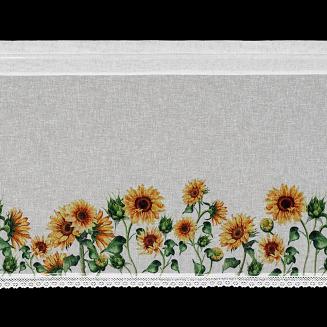 Firana gotowa HELIA 150x60 Eurofirany żółty