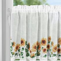 Firana gotowa HELIA 150x60 Eurofirany żółty