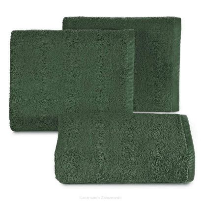 Ręcznik GŁADKI-2 50x100 Eurofirany ciemny zielony
