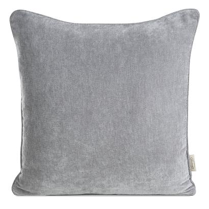 Poszewka dekoracyjna NILO 45x45 Eurofirany szara przytulna szenila