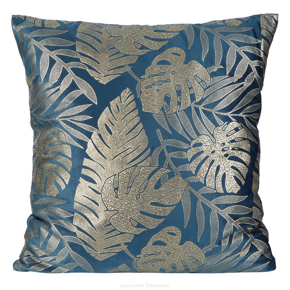 Poszewka dekoracyjna VELVET Eurofirany granatowy