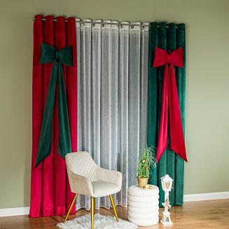 KOKARDA Poduszka welwetowa z wypełnieniem silikonowym 30x50cm z szarfą 25x290cm kolor 010 ciemny zie