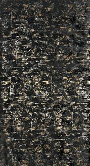 Zasłona gotowa na przelotkach TAMI 140x250 Eurofirany czarny