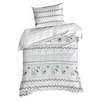 Komplet pościeli świąteczny POS 140x200 Eurofirany biały