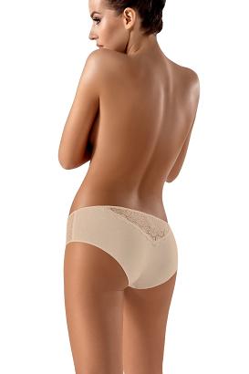 Figi damskie z koronką Babell kod 091 beżowe