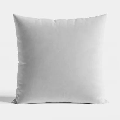 Poszewka dekoracyjna VELVI 40x40 jednobarwna welwetowa pastelowy szary