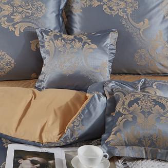 Ekskluzywna Pościel Atłasowa Z Haftem 220x200 AT016