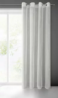 Firana gotowa na przelotkach ALICJA 140x250 Eurofirany kremowy