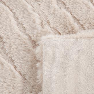 Koc narzuta KATE 150x200 Eurofirany beżowy