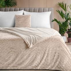 Koc narzuta KATE 150x200 Eurofirany beżowy