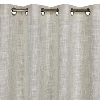 Zasłona gotowa na przelotkach ROMA 140x250 Eurofirany naturalny